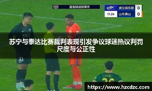 苏宁与泰达比赛裁判表现引发争议球迷热议判罚尺度与公正性
